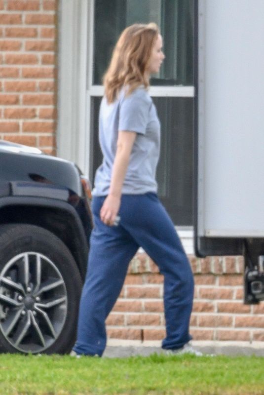 JENNIFER LAWRENCE on the Set of Lila Neugebauer Project in New Orleans 07/02/2019