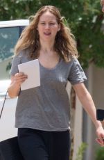 JENNIFER LAWRENCE on the Set of Untitled Lila Neugebauer Movie in New Orleans 07/04/2019