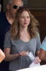 JENNIFER LAWRENCE on the Set of Untitled Lila Neugebauer Movie in New Orleans 07/04/2019
