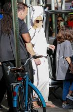 JENNIFER LOPEZ Heading to Madison Square Garden in New York 07/15/2019