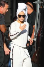 JENNIFER LOPEZ Heading to Madison Square Garden in New York 07/15/2019