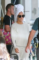 JENNIFER LOPEZ Heading to Madison Square Garden in New York 07/15/2019