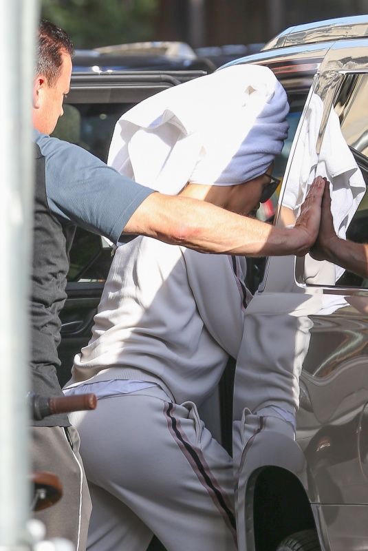 JENNIFER LOPEZ Heading to Madison Square Qarden in New York 07/15/2019