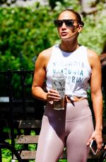 JENNIFER LOPEZ in Tights Out in New York 07/12/2019