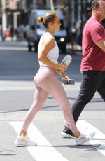JENNIFER LOPEZ in Tights Out in New York 07/12/2019