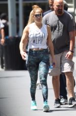 JENNIFER LOPEZ Leaves a Gym in New York 07/19/2019