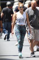 JENNIFER LOPEZ Leaves a Gym in New York 07/19/2019