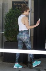 JENNIFER LOPEZ Leaves a Gym in New York 07/19/2019