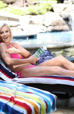 JENNY MCCARTHY in Bikini at a Pool in Los Angeles 07/17/2019