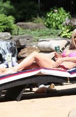JENNY MCCARTHY in Bikini at a Pool in Los Angeles 07/17/2019