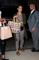 JESSICA ALBA Arrives at Her Hotel in New York 07/15/2019