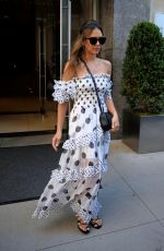 JESSICA ALBA Leaves Edition Hotel in New York 07/15/2019