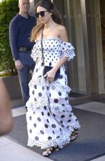 JESSICA ALBA Leaves Edition Hotel in New York 07/15/2019