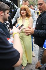 JESSICA CHASTAIN Arrives at Comic-con in San Diego 07/17/2019