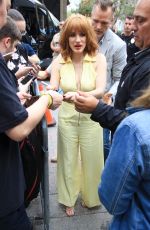 JESSICA CHASTAIN Arrives at Comic-con in San Diego 07/17/2019