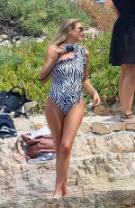 JESSICA HART in Swimwear at a Photoshoot in Cannes 07/04/2019