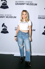 JOANNA JOJO LEVESQUE at Grammy Camp Guest Artist Masterclass at USC Thornton School of Music in Los Angeles 07/26/2019