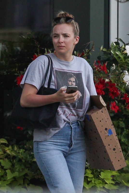 JODIE COMER Out and About in Boston 07/29/2019