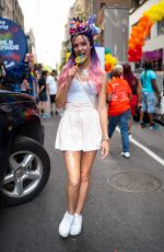 JOSEPHINE SKRIVER at Worldpride 2019 in New York 06/30/2019