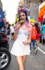 JOSEPHINE SKRIVER at Worldpride 2019 in New York 06/30/2019