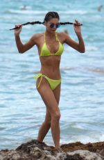 JULIA PEREIRA in Bikini at a Beach in Miami 07/15/2019