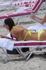 JULIA PEREIRA in Bikini at a Beach in Miami 07/15/2019