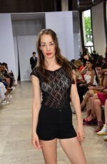 JULIETTE BESSON at Georges Chakra Haute Couture Fall/Winter 2019/2020 Show in Paris 07/01/2019