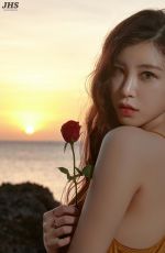 JUN HYO SEONG on the Set of a Photoshoot in Bali 07/02/2019