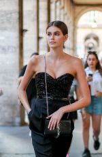 KAIA GERBE Out on Rue de Rivoli in Paris 07/02/2019