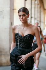 KAIA GERBE Out on Rue de Rivoli in Paris 07/02/2019