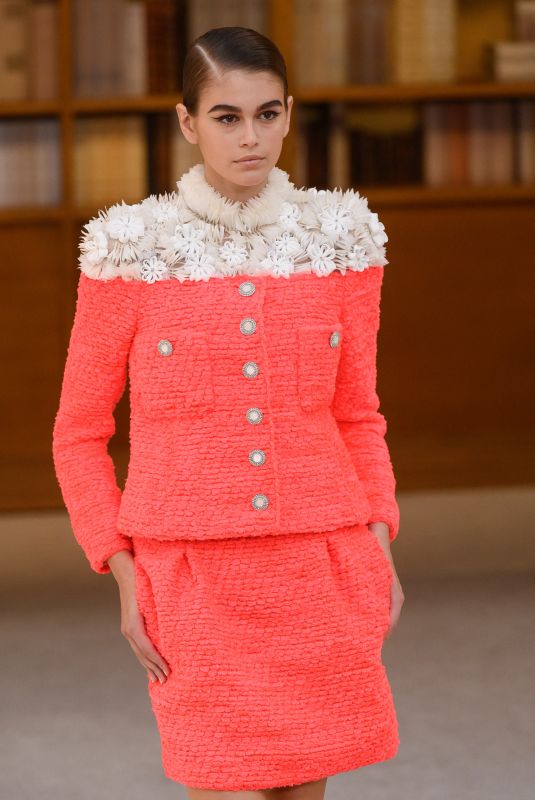 KAIA GERBER at Chanel Runway Show in Paris 07/02/2019