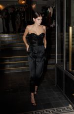 KAIA GERBER at Vogue Dinner Party in Paris 07/02/2019