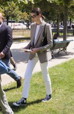 KAIA GERBER Leaves Chanel Show in Paris 07/02/2019