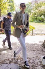 KAIA GERBER Leaves Chanel Show in Paris 07/02/2019