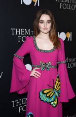 KAITLYN DEVER at Them That Follow Premiere in Los Angeles 07/30/2019