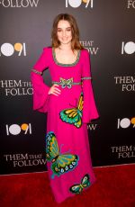 KAITLYN DEVER at Them That Follow Premiere in Los Angeles 07/30/2019