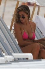 KARA DEL TORO in Bikini at a Beach in Miami 07/30/2019