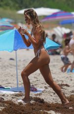 KARA DEL TORO in Bikini at a Beach in Miami 07/30/2019