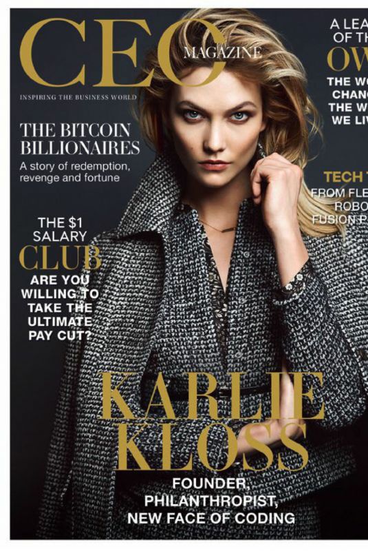 KARLIE KLOSS in CEO Magazine, Australia & New Zealand August 2019