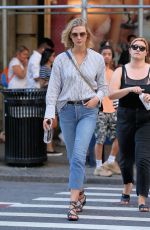 KARLIE KLOSS Out for Ddinner in New York 07/13/2019