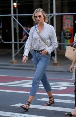 KARLIE KLOSS Out for Ddinner in New York 07/13/2019