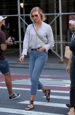 KARLIE KLOSS Out for Ddinner in New York 07/13/2019
