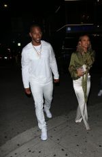 KARRUECHE TRAN and Victor Cruz at Nice Guy in West Hollywood 07/10/2019
