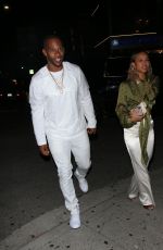 KARRUECHE TRAN and Victor Cruz at Nice Guy in West Hollywood 07/10/2019