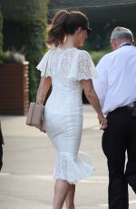 KATE BECKINSALE Arrives at Wimbledon Tennis Championships in London 07/14/2019