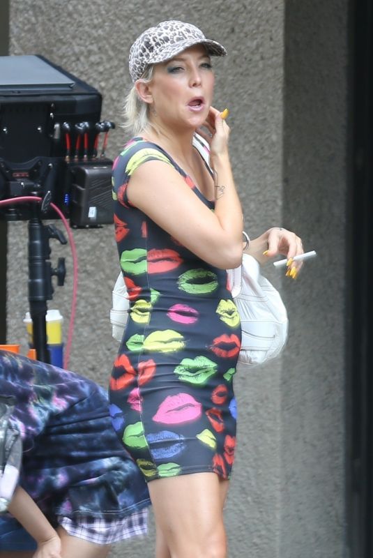 KATE HUDSON on the Set of Mona Lisa and the Blood Moon in New Orleans 06/30/2019