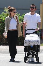 KATE MARA and Jamie Bell Out in Burbank 07/15/2019