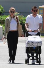 KATE MARA and Jamie Bell Out in Burbank 07/15/2019
