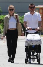 KATE MARA and Jamie Bell Out in Burbank 07/15/2019