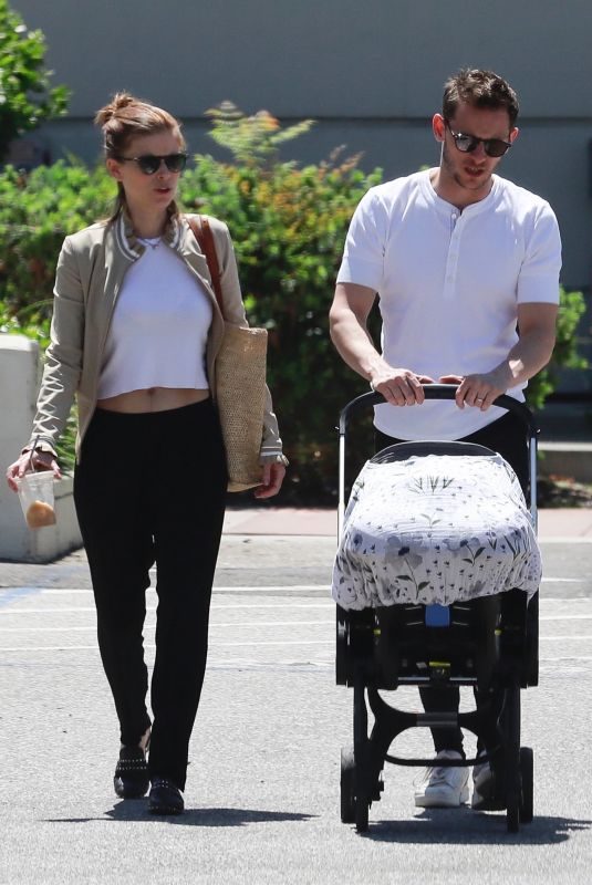 KATE MARA and Jamie Bell Out in Burbank 07/15/2019